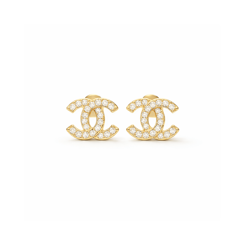 Gold Coco Studs - Karen's Fine Jewellery