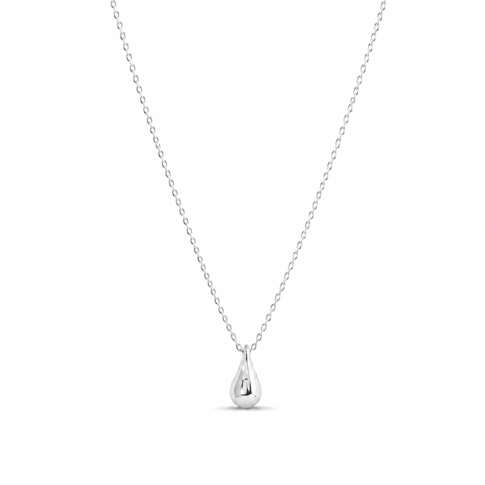 Gold Teardrop Pendant Necklace - Karen's Fine Jewellery