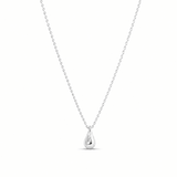Gold Teardrop Pendant Necklace