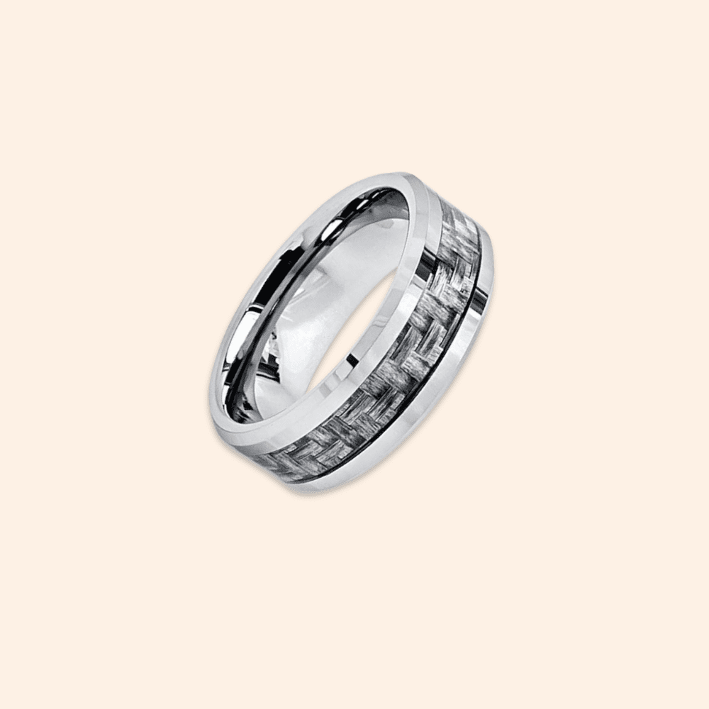 Grayscale Tungsten Ring - Karen's Fine Jewellery