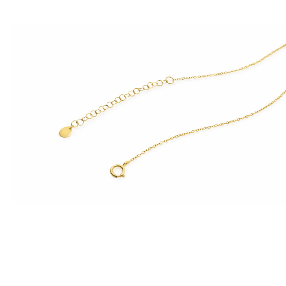 Green Onyx Clover Necklace - Karen's Fine Jewellery