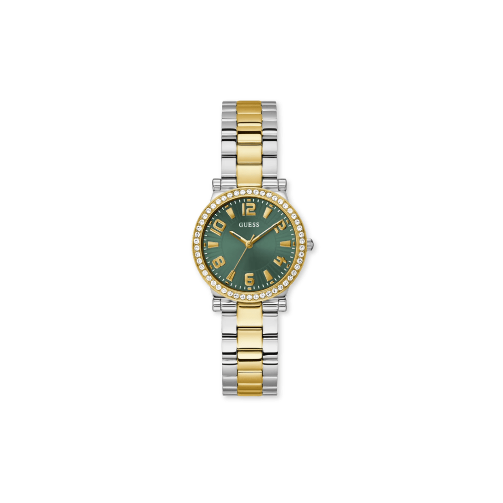 Guess Gold and Silver - Tone Analog Watch - Karen's Fine Jewellery