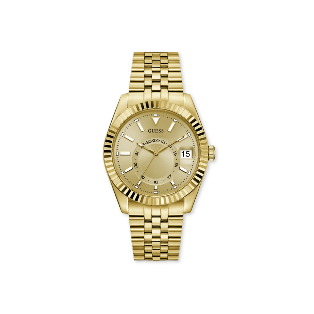 Guess Gold - Tone Multifunction Watch - Karen's Fine Jewellery