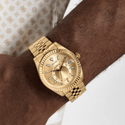Guess Gold - Tone Multifunction Watch - Karen's Fine Jewellery