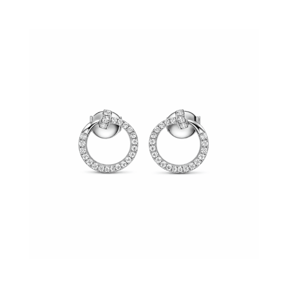 Halo Stud Earrings - Karen's Fine Jewellery