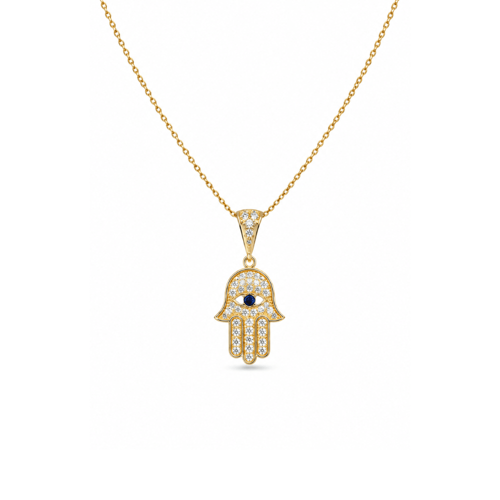 Hamsa Hand Necklace - Karen's Fine Jewellery