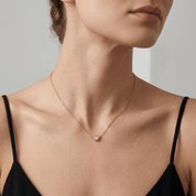 Heart Bezel Necklace - Karen's Fine Jewellery