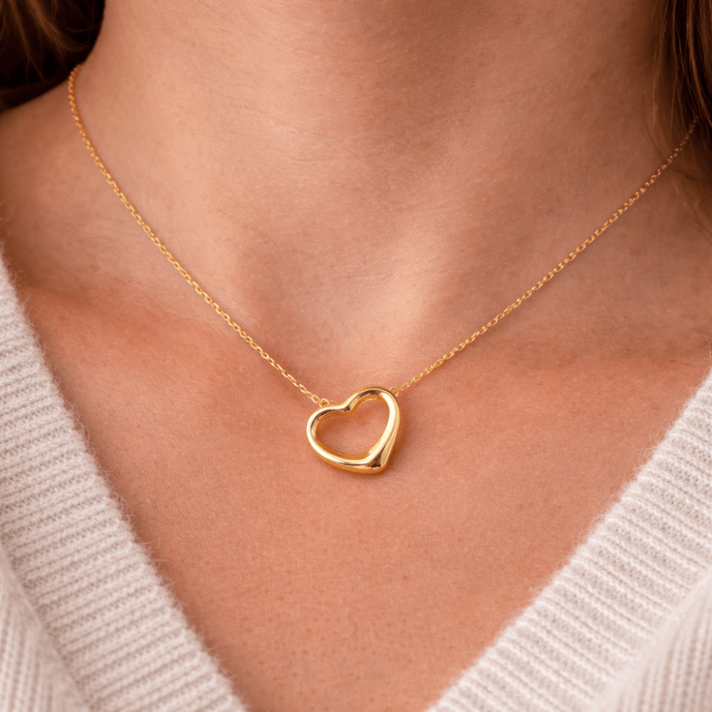 Heart Pendant Necklace - Karen's Fine Jewellery