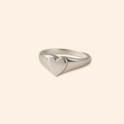 Heart Signet Ring - Karen's Fine Jewellery