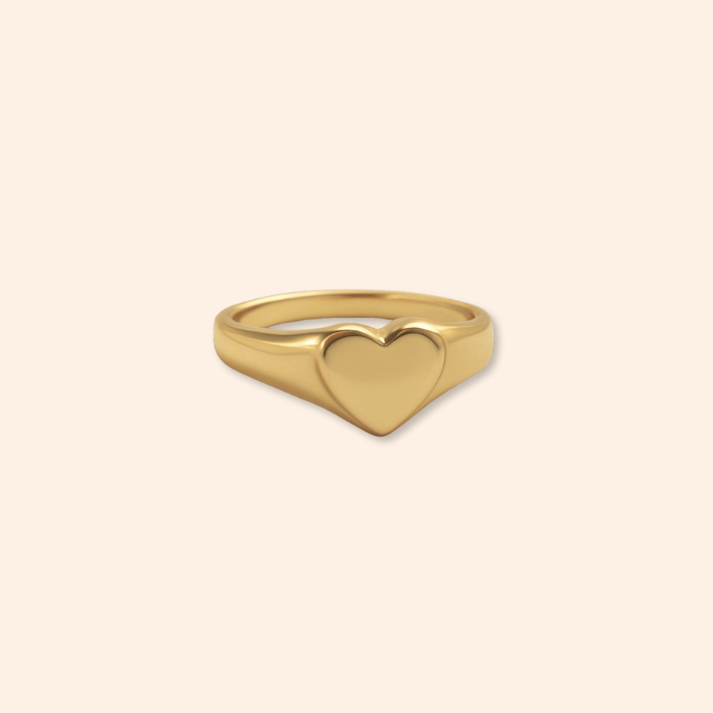 Heart Signet Ring - Karen's Fine Jewellery