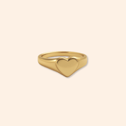 Heart Signet Ring - Karen's Fine Jewellery