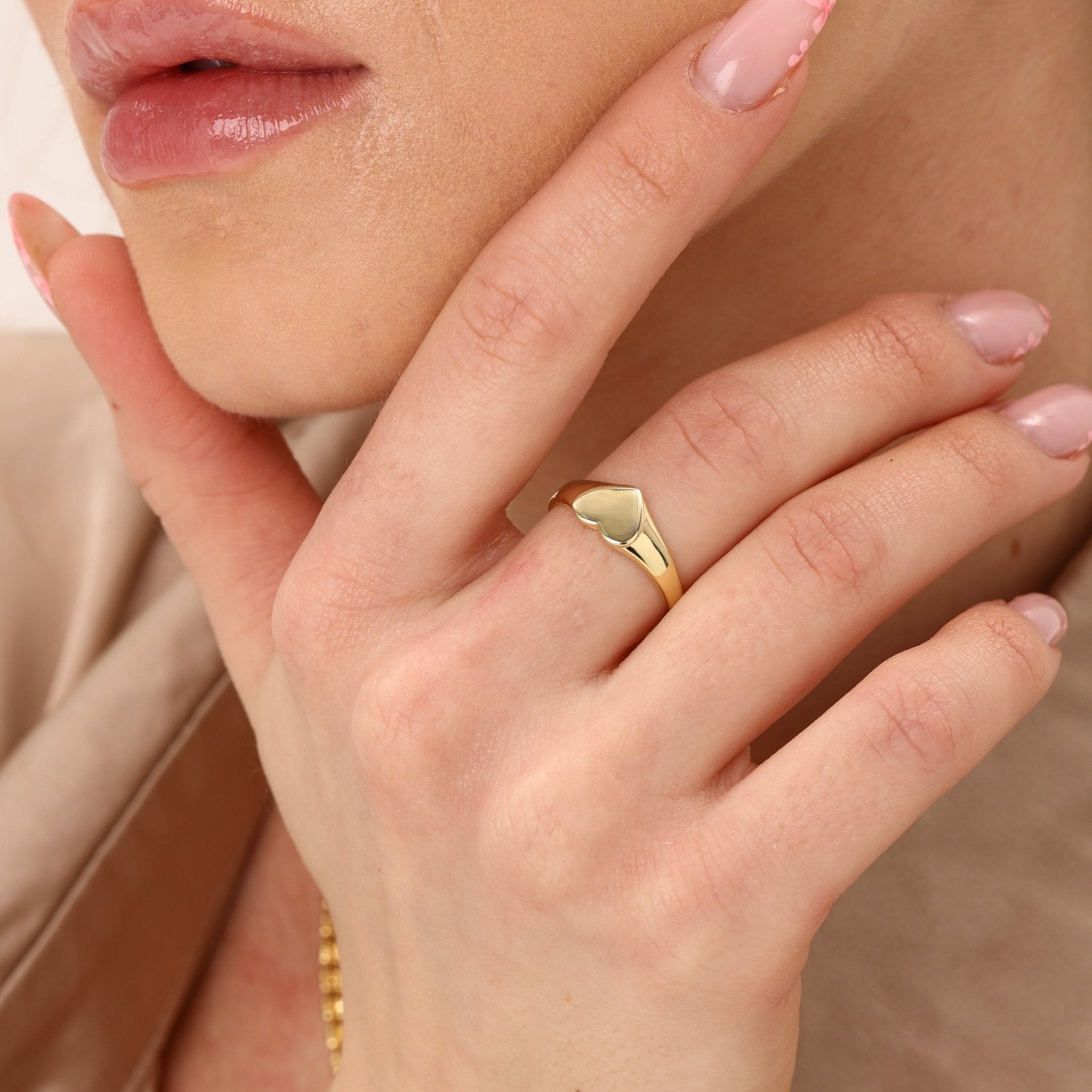 Heart Signet Ring - Karen's Fine Jewellery