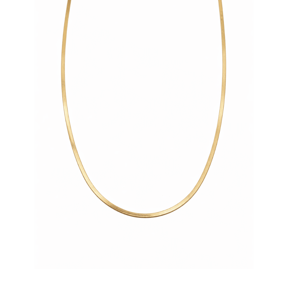 Herringbone Necklace - Karen's Fine Jewellery