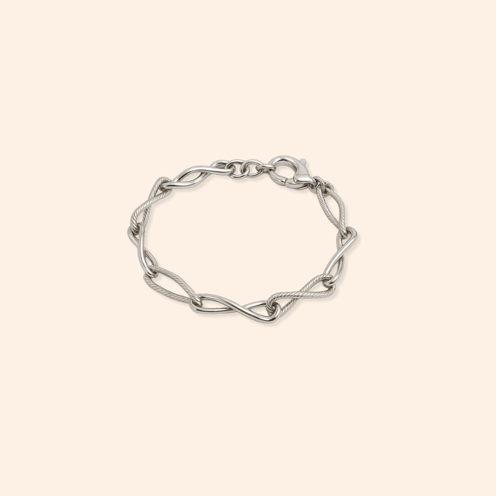 Infinity Link Bracelet - Karen's Fine Jewellery