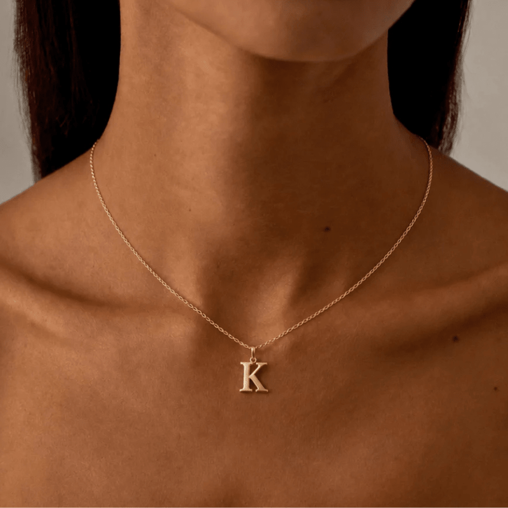 Initial Pendant - Karen's Fine Jewellery