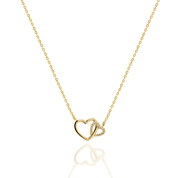 Interlocking Hearts Necklace - Karen's Fine Jewellery