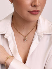 Key & Lock Charm - Karen's Fine Jewellery