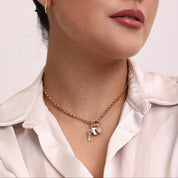 Key & Lock Charm - Karen's Fine Jewellery