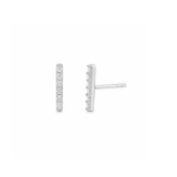 Lab Diamond Bar Studs