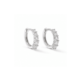 Lab Diamond Huggie Earrings