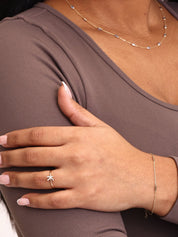 Lab Diamond Initial Ring - Karen's Fine Jewellery