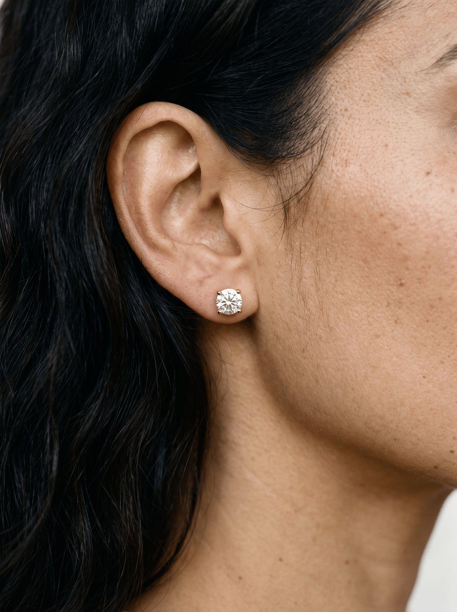 Lab Diamond Studs - Karen's Fine Jewellery