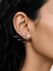 Lab Diamond Studs - Karen's Fine Jewellery