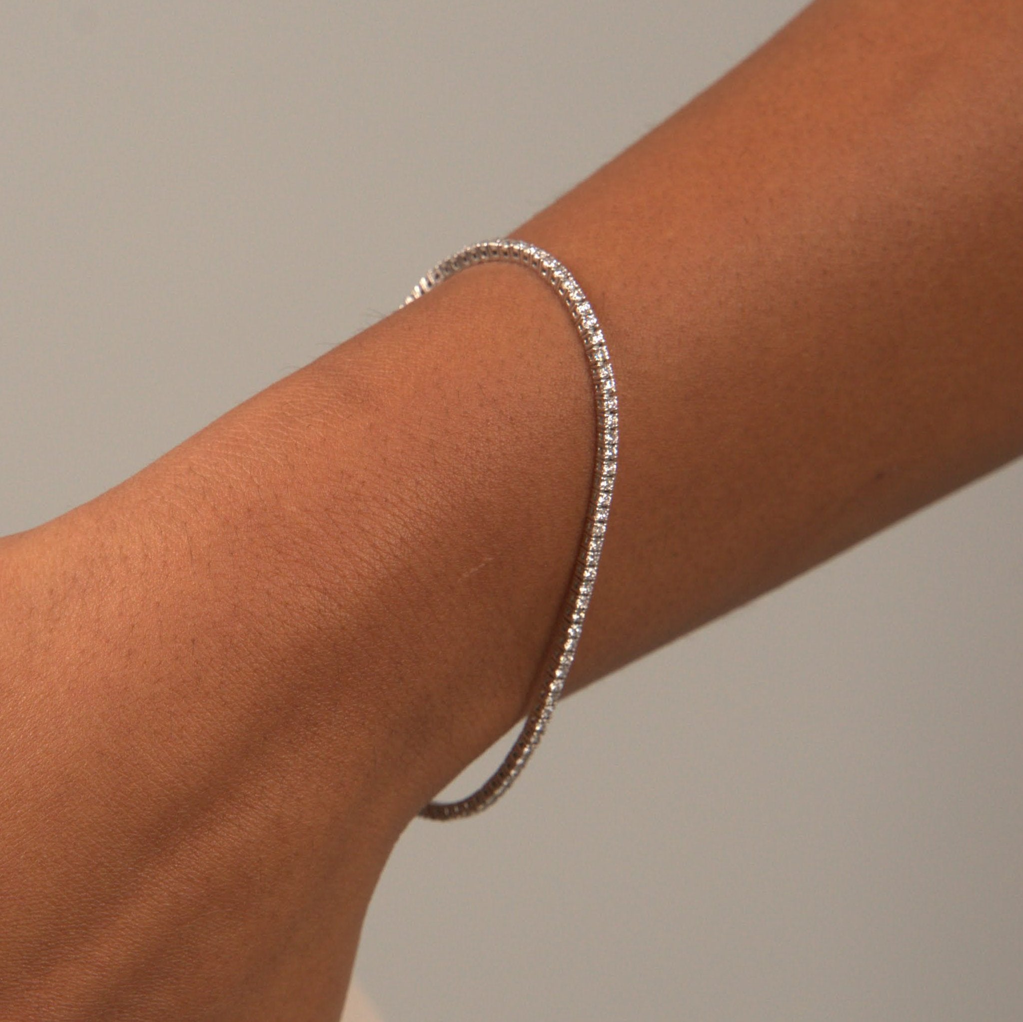 Lab Diamond Tennis Bracelet - Karen's Fine Jewellery
