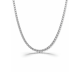 Lab Diamond Tennis Necklace 10.9ct
