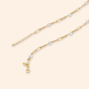 Laced Pearl Necklace - Karen's Fine Jewellery