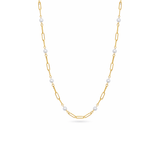 Laced Pearl Necklace