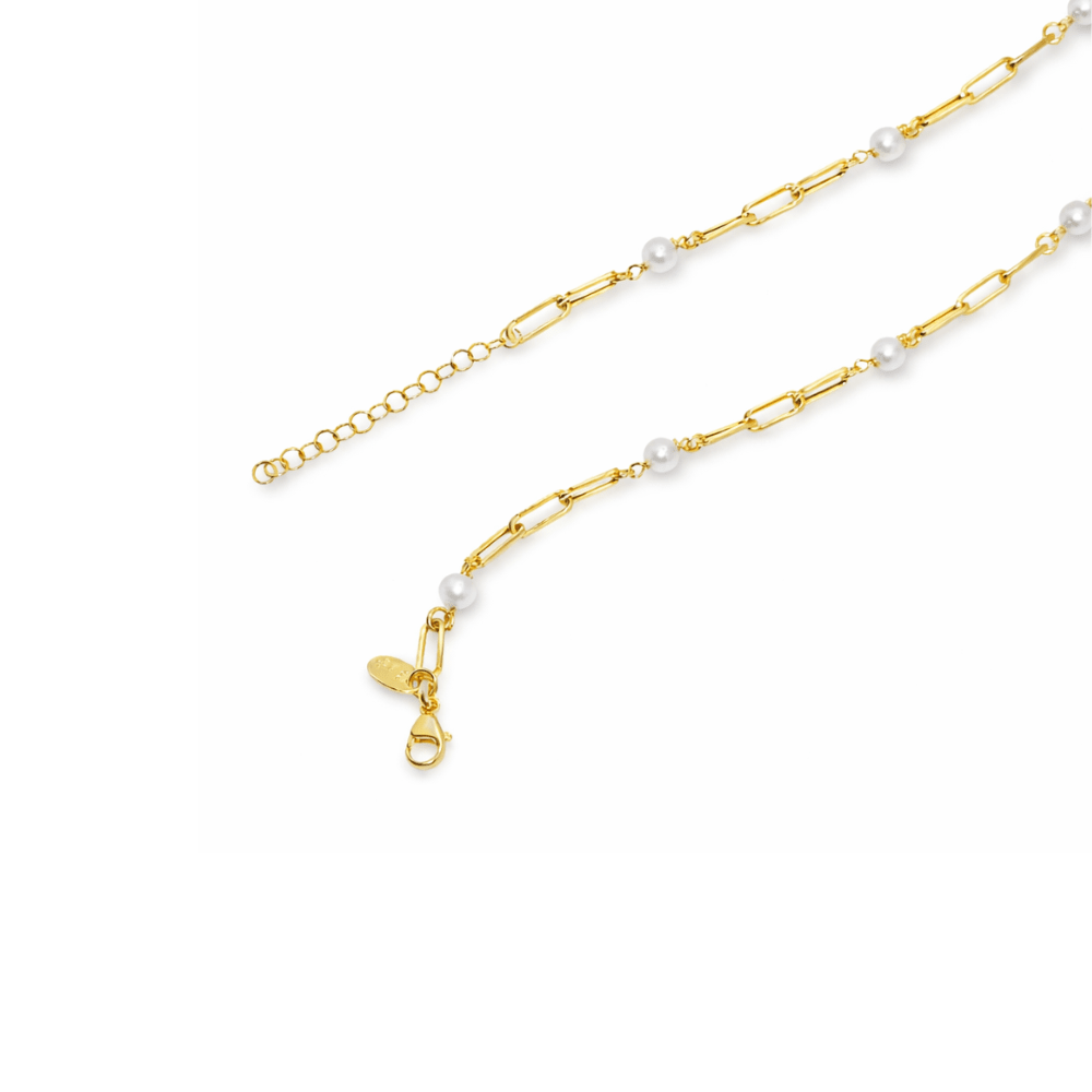 Laced Pearl Necklace - Karen's Fine Jewellery