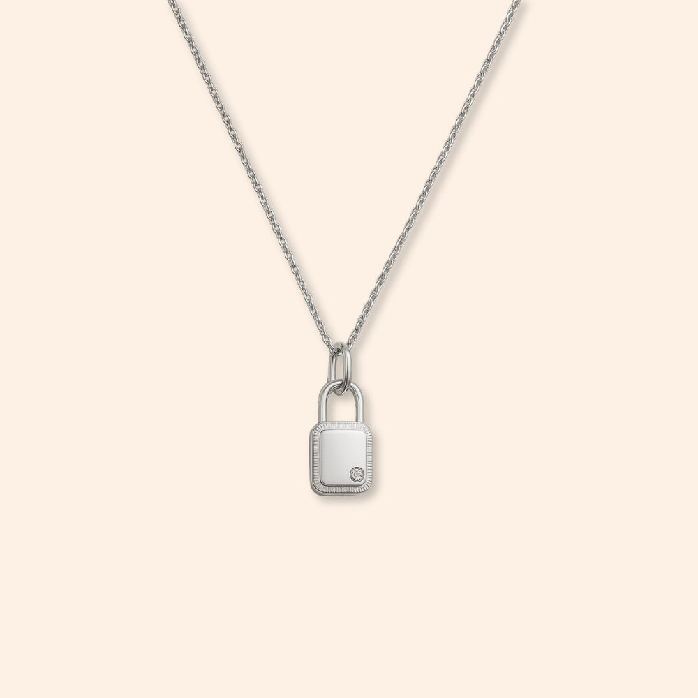 Lock Necklace - Karen's Fine Jewellery