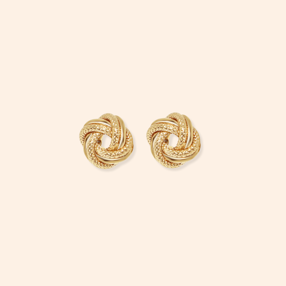 Love Knot Studs - Karen&#39;s Fine Jewellery