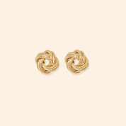 Love Knot Studs - Karen's Fine Jewellery