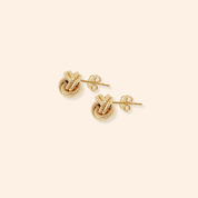 Love Knot Studs - Karen's Fine Jewellery