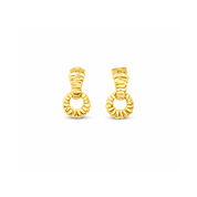 Lune Croissant Studs - Karen's Fine Jewellery