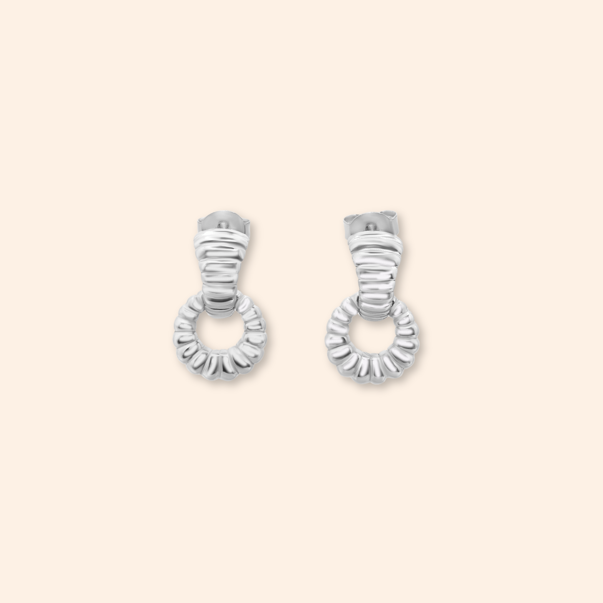 Lune Croissant Studs - Karen's Fine Jewellery