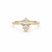 Marquise Lab Diamond Ring 2.5ct - Karen's Fine Jewellery