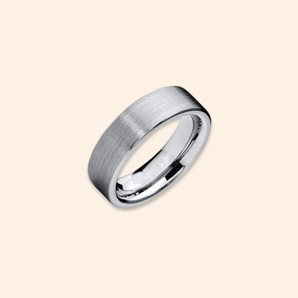Matte Tungsten Ring - Karen's Fine Jewellery