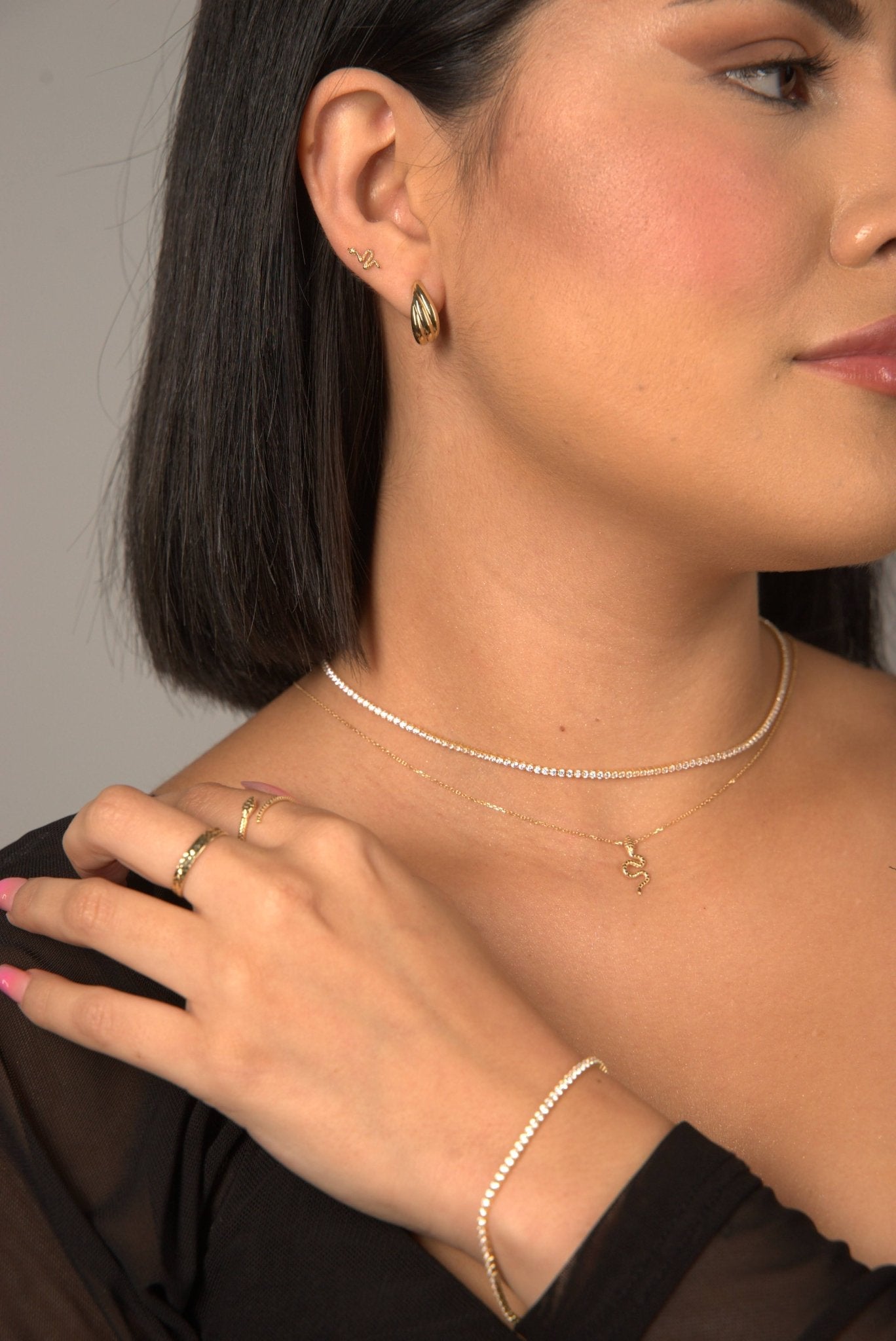 Mia Styled Earrings - Karen's Fine Jewellery