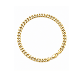 Gold Miami Cuban Chain Bracelet