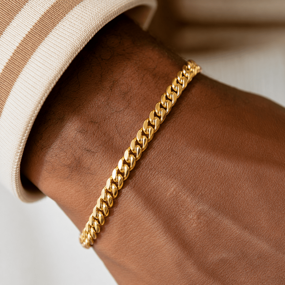 Miami Cuban Chain Bracelet - Karen's Fine Jewellery