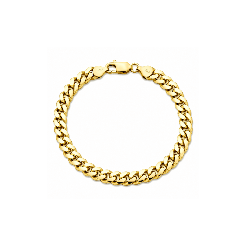 Miami Cuban Chain Bracelet - Karen's Fine Jewellery