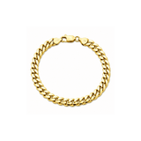 Silver Miami Cuban Chain Bracelet