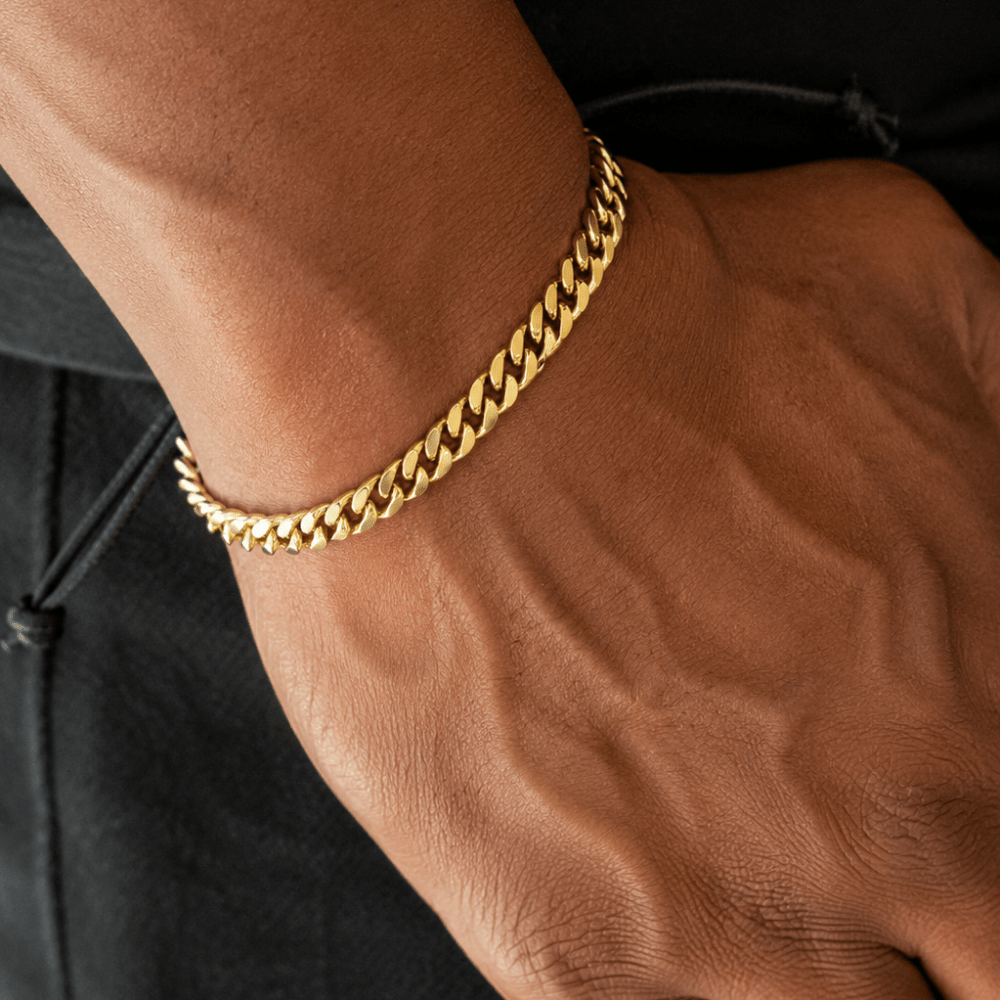 Miami Cuban Chain Bracelet - Karen's Fine Jewellery