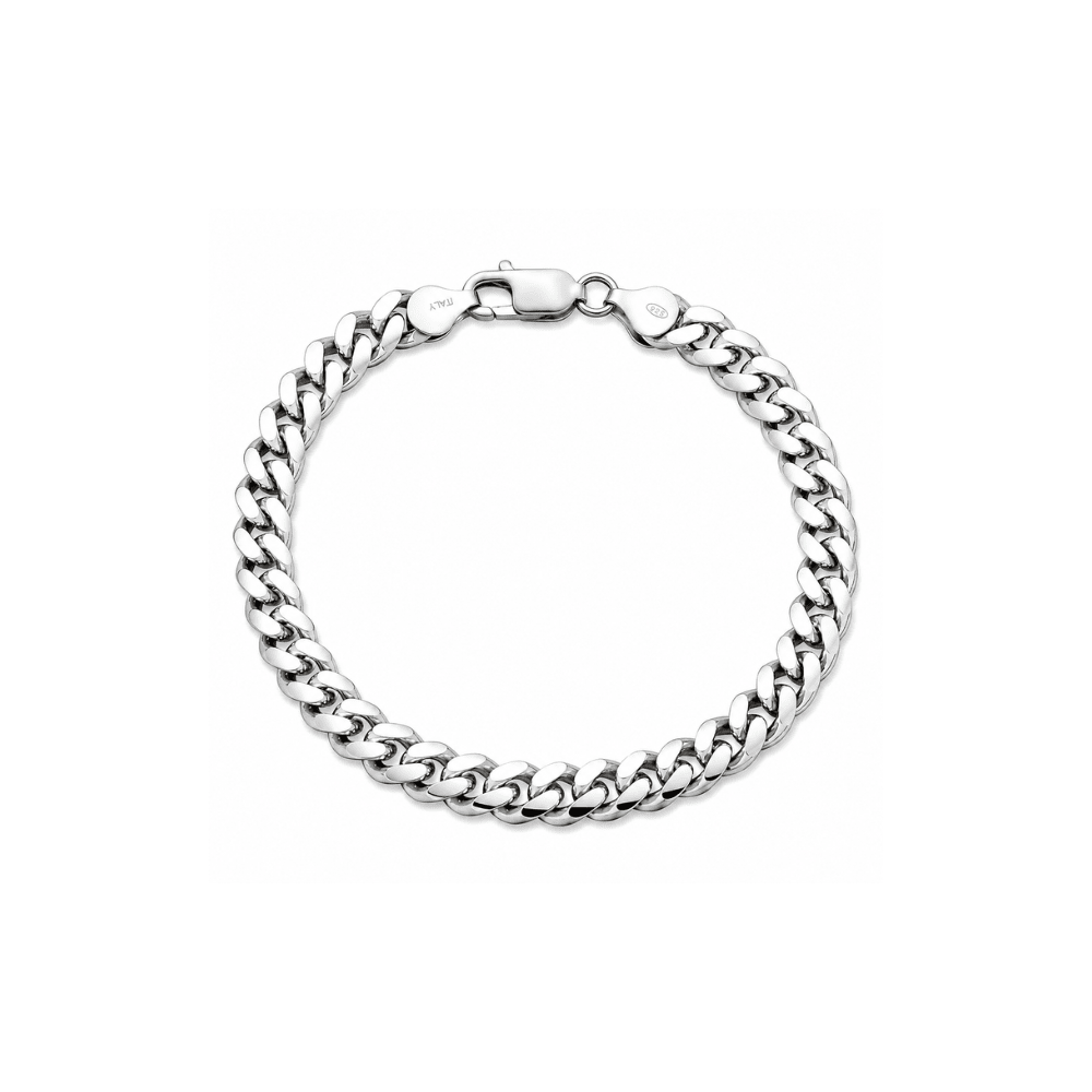 Miami Cuban Chain Bracelet - Karen's Fine Jewellery