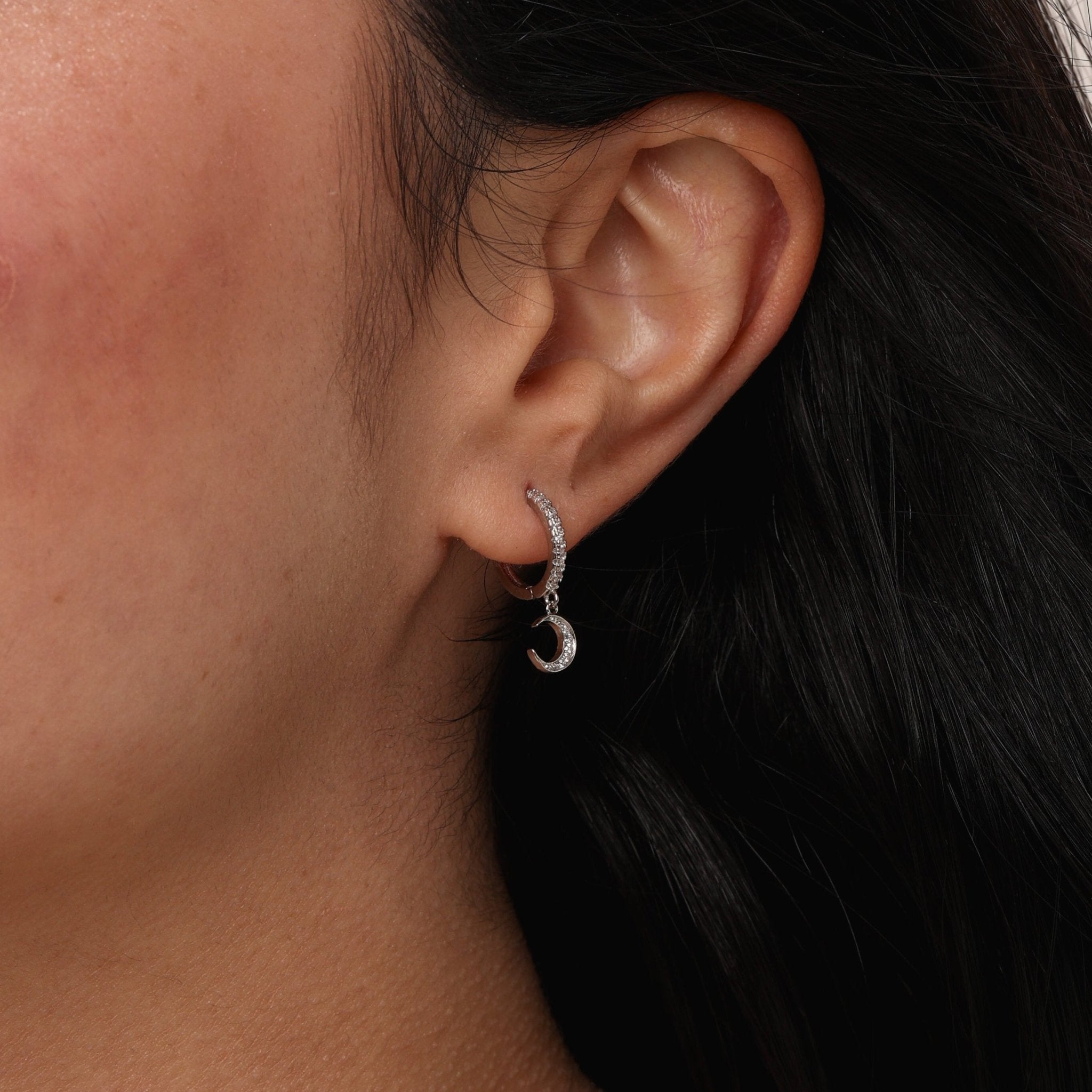 Midnight Huggies - Karen's Fine Jewellery