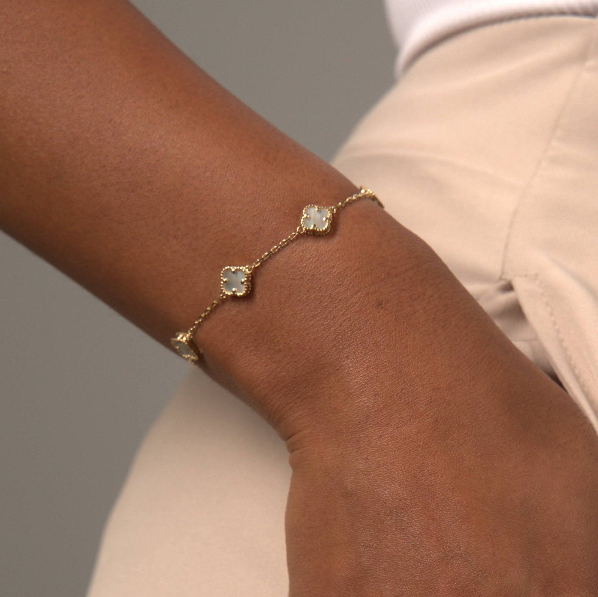 Mini Clover Bracelet - Karen's Fine Jewellery