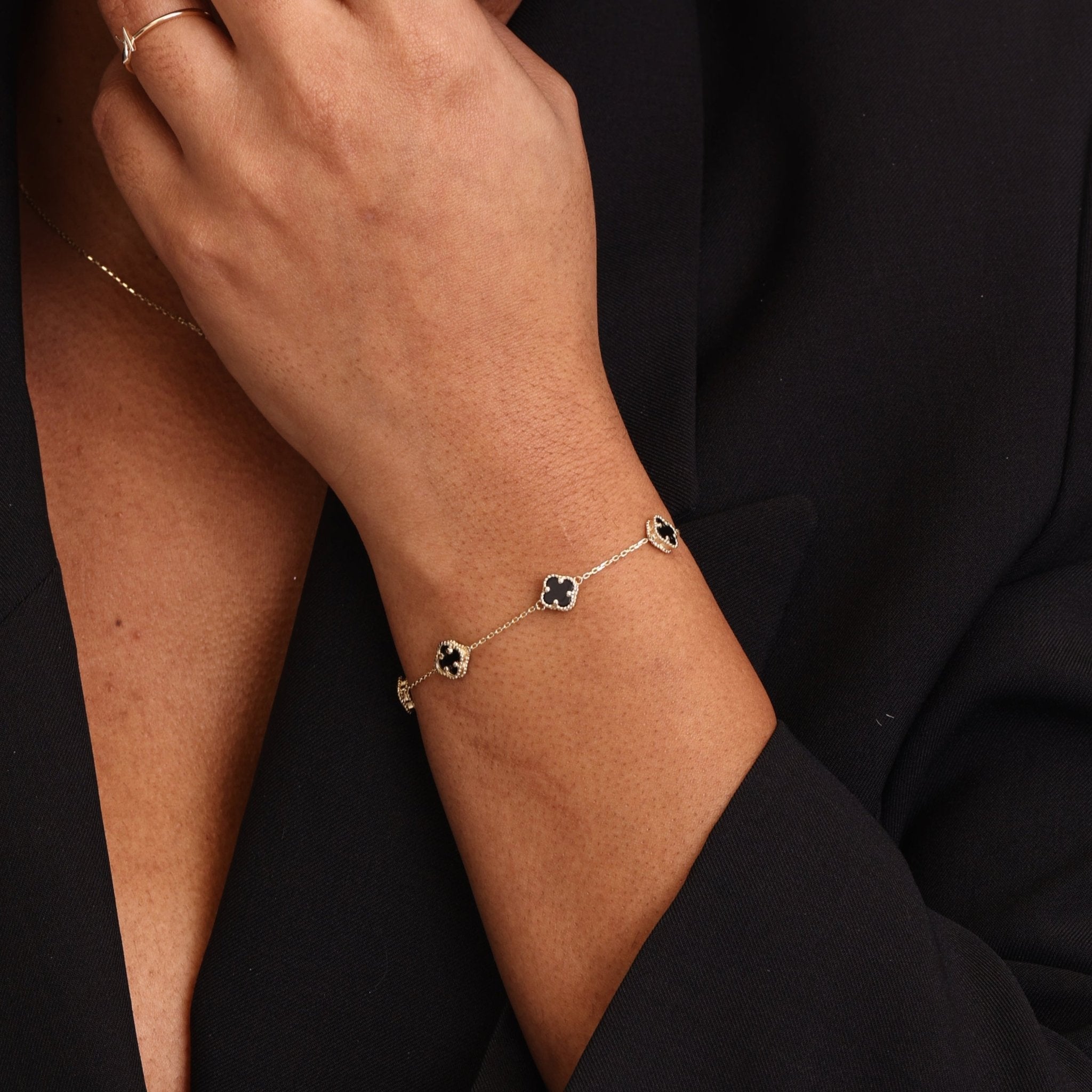 Mini Clover Bracelet - Karen's Fine Jewellery